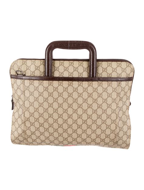 gucci bag laptop|gucci pre owned laptop bag.